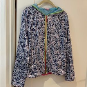 Lilly Pulitzer Zip Up Jacket